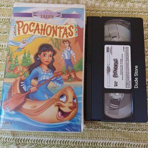 Pocahontas - Enchanted Tales - VHS - 1995 Classic - Plastic Clamshell Case